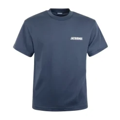 T-Shirts^Jacquemus Classic Logo T-Shirt Blå