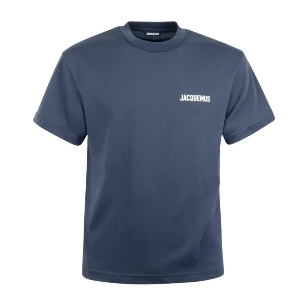 T-Shirts^Jacquemus Classic Logo T-Shirt Blå