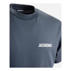 T-Shirts^Jacquemus Classic Logo T-Shirt Blå