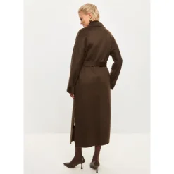 Frakker^Cesare Gaspari Classic Luxe Lang Frakke Rosie Brun