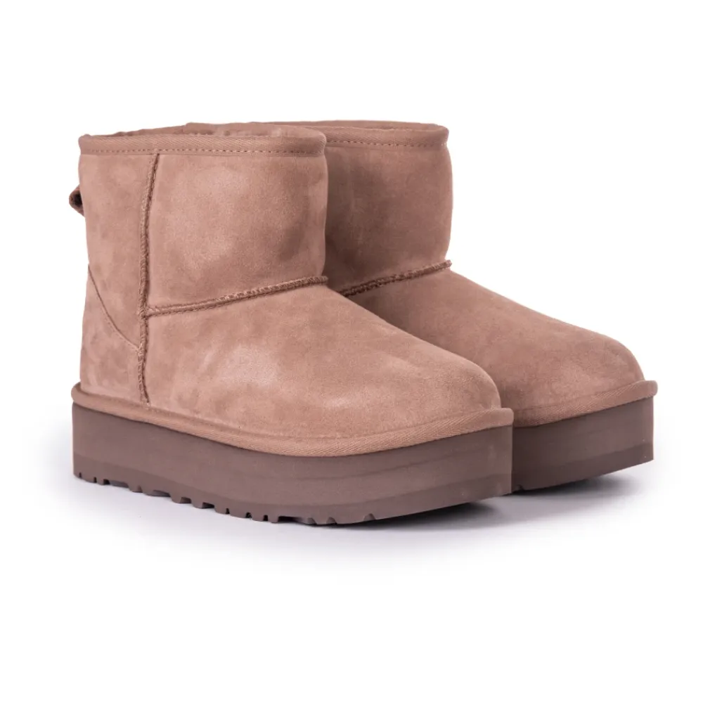 Støvler<UGG Classic Mini Platform Brun