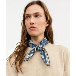 Halstørklæder Og Tørklæder<Skall Studio Classic Scarf Blå