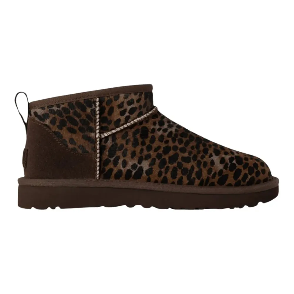 Vinterstøvler<UGG Classic Ultra Mini Caspian Boot Multifarvet