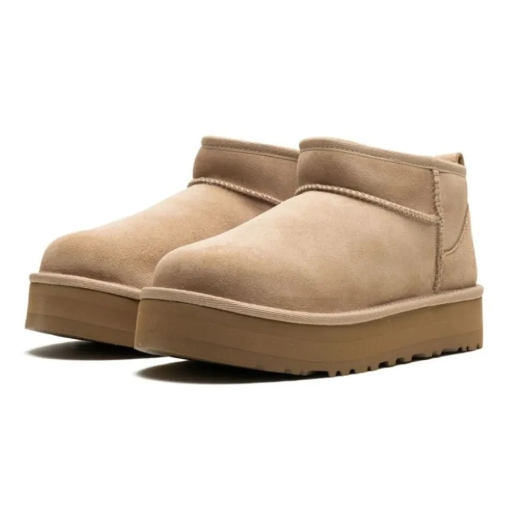 Støvler^UGG Classic Ultra Mini Platform Beige