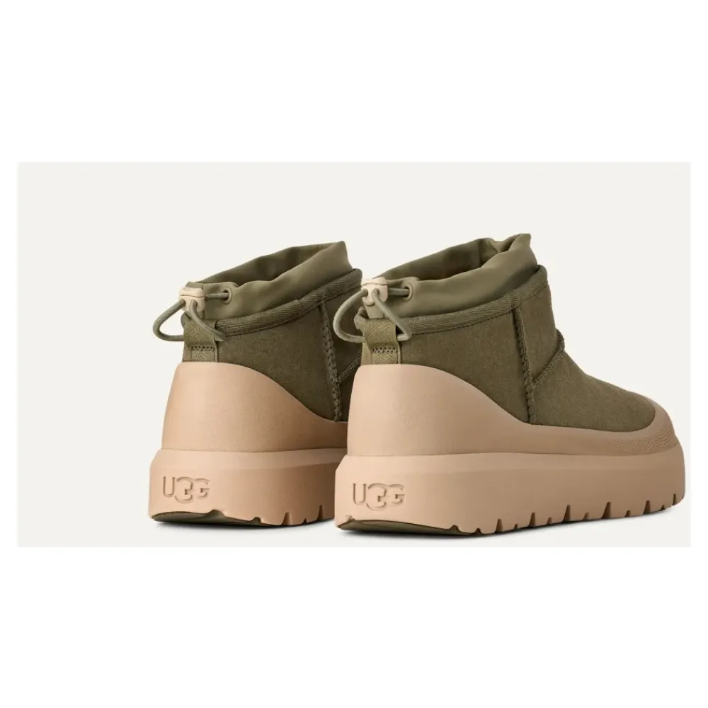 Vinterstøvler|Støvler<UGG Classic Ultra Mini Weather Hybrid Grøn