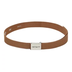 Bælter<Carhartt Wip Clip Belt Chrome Brun