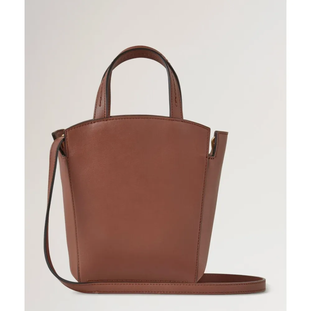 Indkøbstasker<Mulberry Clovelly Mini Tote Bag Brun
