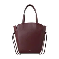 Indkøbstasker^Mulberry Clovelly Tote Black Cherry Taske Brun
