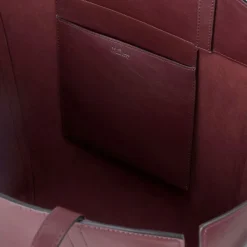 Indkøbstasker^Mulberry Clovelly Tote Black Cherry Taske Brun