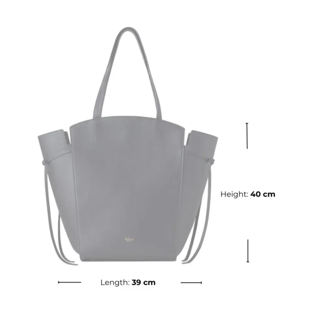 Indkøbstasker^Mulberry Clovelly Tote Black Cherry Taske Brun