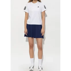 T-Shirts & Toppe<Adidas Club 3-Stripes Tennis Climacool Tee Hvid