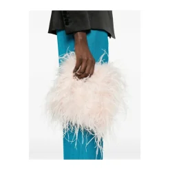Clutch^Yves Salomon Clutch Pink