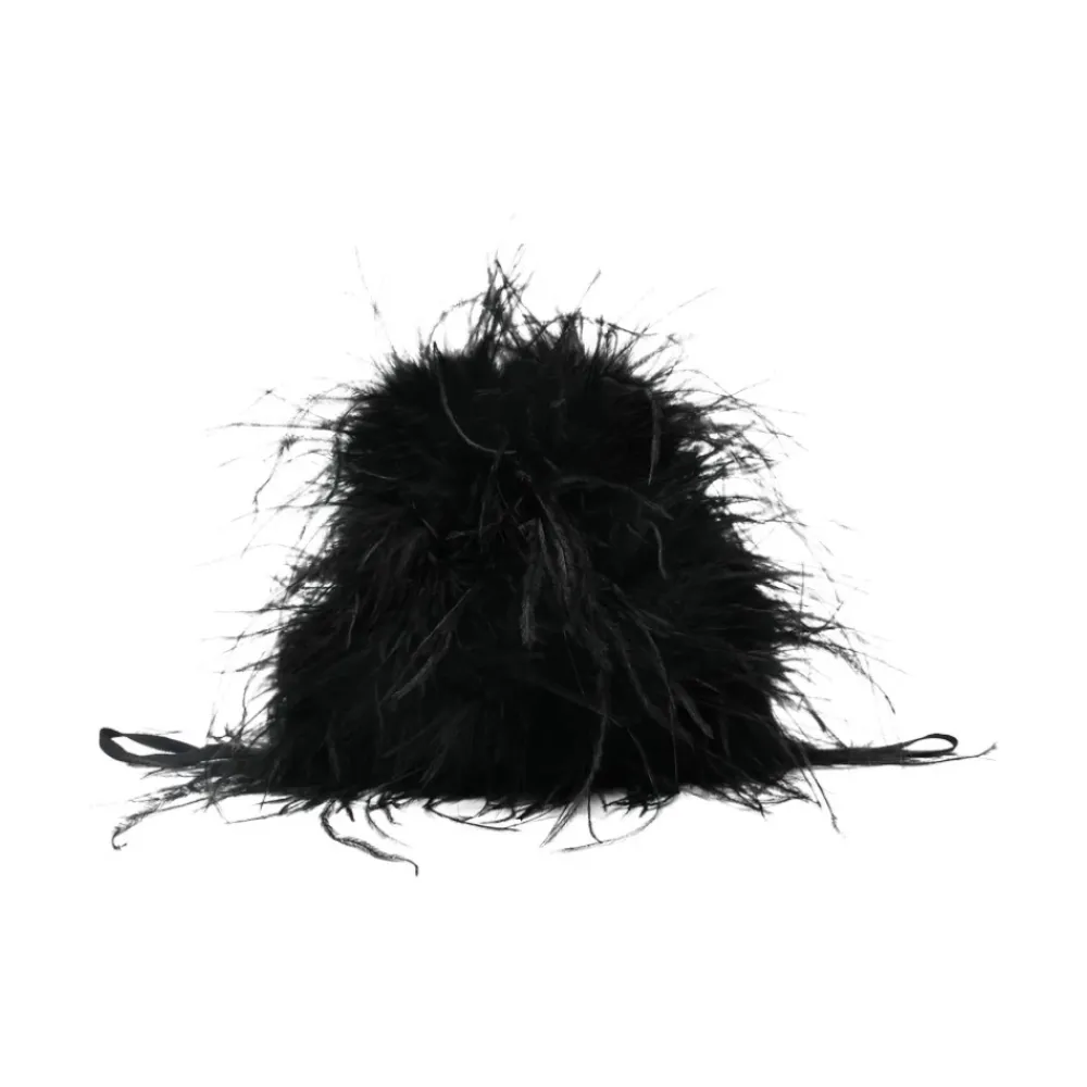 Clutch<Yves Salomon Clutch Taske Sort