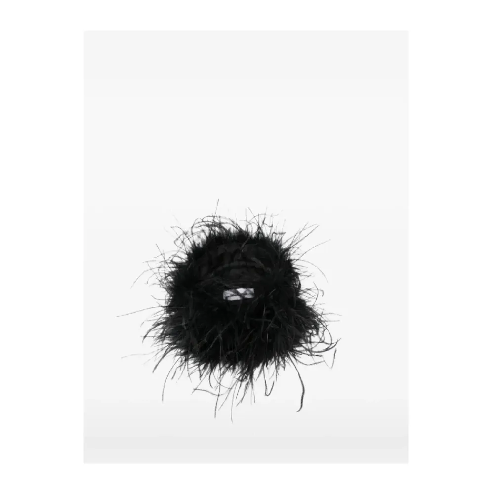 Clutch<Yves Salomon Clutch Taske Sort