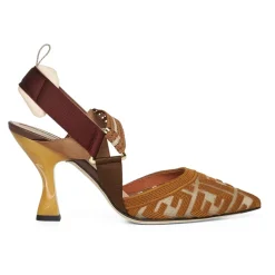 Pumps|Stiletter^Fendi Colibrì Slingbacks Brun