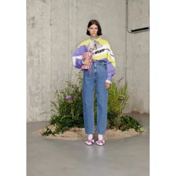 Sweatshirts|Striktrøjer & Sweatere<MSGM Colour-Block Sweatshirt Multifarvet