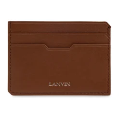 Punge & Kortholder<Lanvin Compagnon Læderkortholder Brun