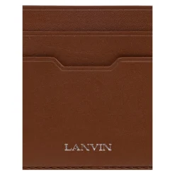 Punge & Kortholder<Lanvin Compagnon Læderkortholder Brun