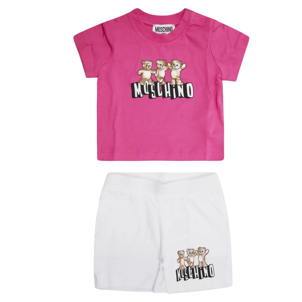Bodystocking & Sæt<Moschino Completo TS+ Short Multifarvet