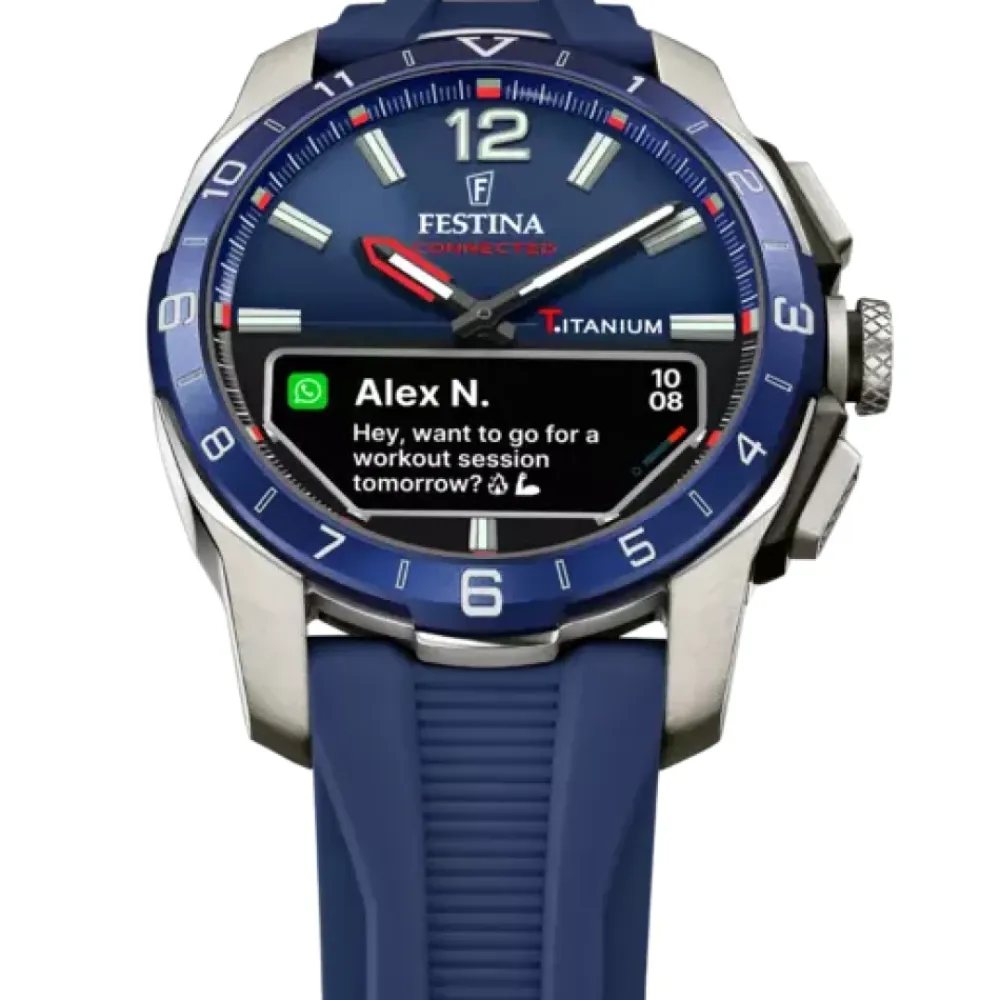 Ure<Festina Connected D Hybrid Smartwatch Blå