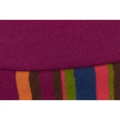 Huer & Kasketter<GALLO Contrast Cuff Pompon Beanie Multifarvet