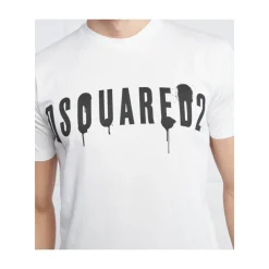 T-Shirts<Dsquared2 Cool T-Shirt Hvid