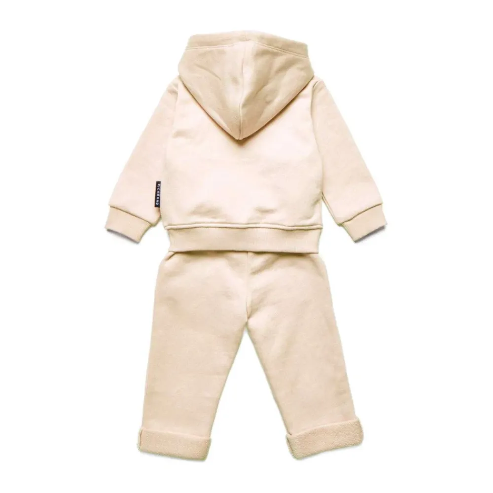 Bodystocking & Sæt<John Richmond Coordinated Sweatshirt and Trousers Set Beige