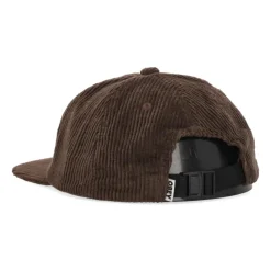 Huer, Kasketter & Hatte<Obey Cord Label 6 Panel Strapback Brun