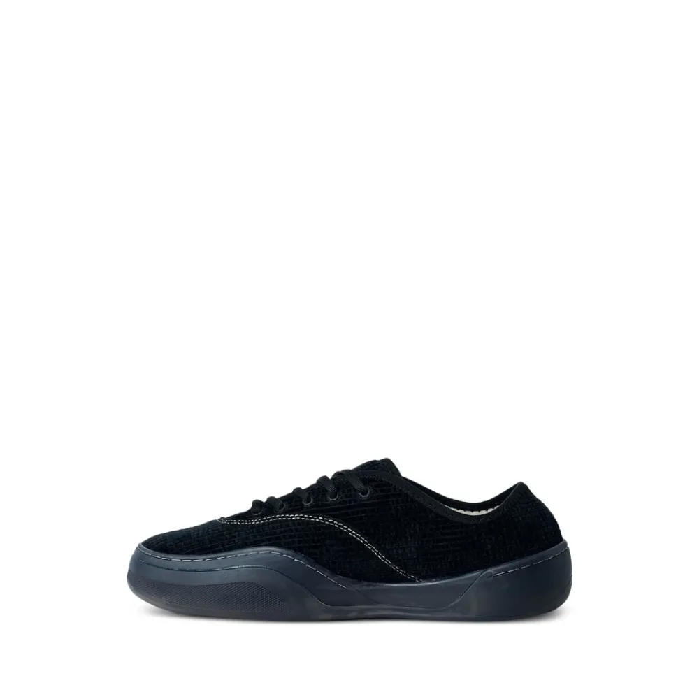 Træningssko^ERL Corduroy Coupe Sneakers Sort