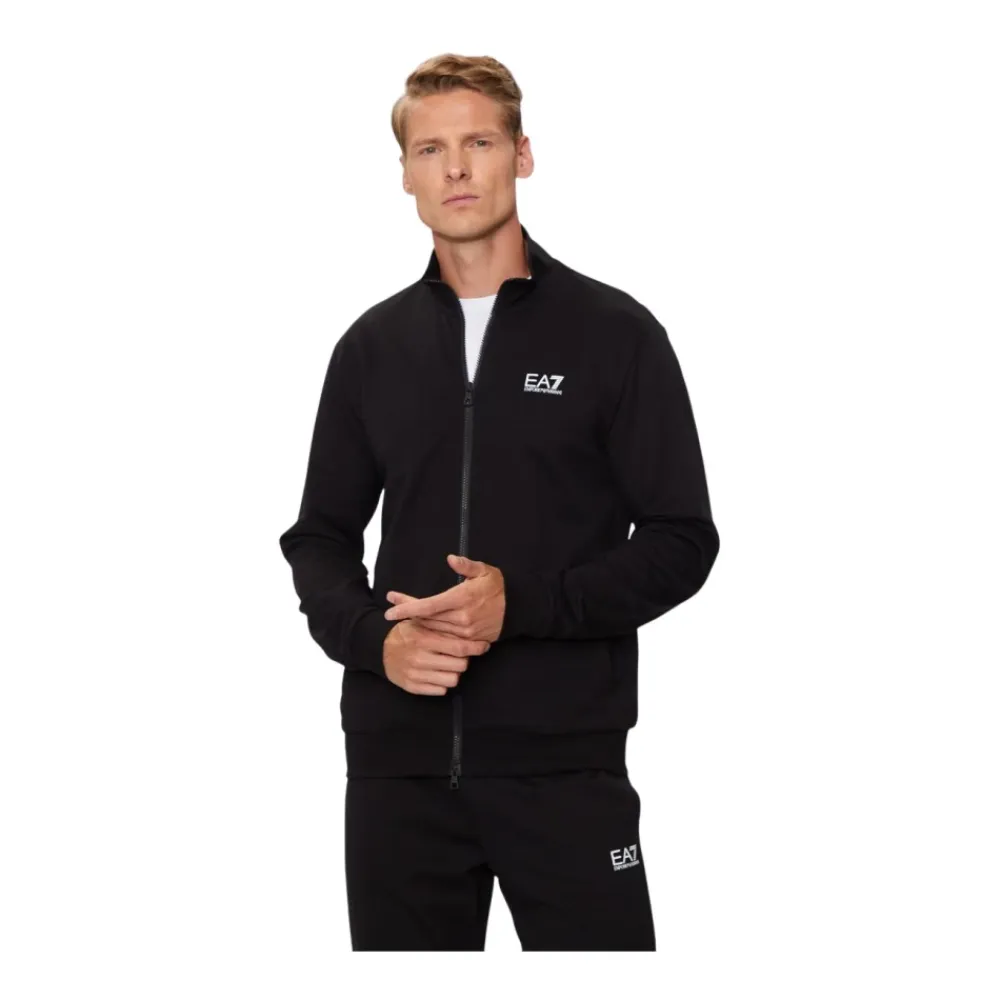 Træningsjakker^Emporio Armani EA7 Core Identity Training Jacket Sort