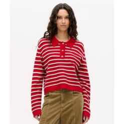 Striktrøjer & Sweatere^Baum und Pferdgarten Core Polo Sweater Multifarvet