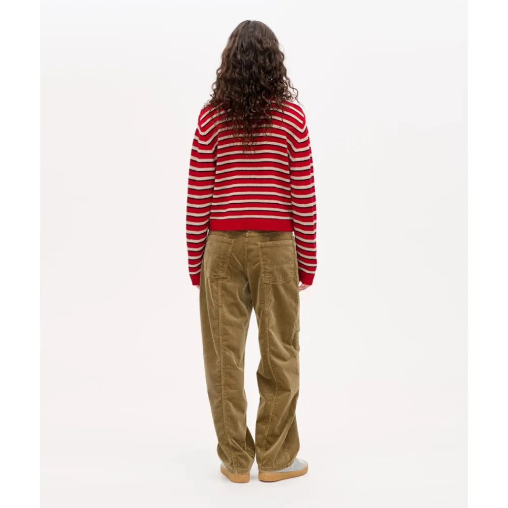 Striktrøjer & Sweatere^Baum und Pferdgarten Core Polo Sweater Multifarvet