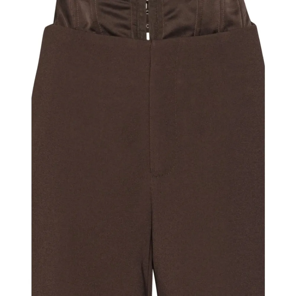 Bukser^ROTATE Birger Christensen Corset Suiting Pants Brun