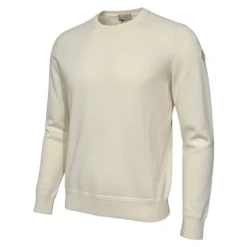 Trøjer|Sweatshirts^Moncler Cotton & Cashmere Sweater Hvid