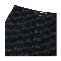 Træningsbukser & Tights^Balenciaga Cotton Bermuda Shorts Sort