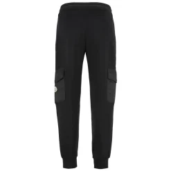 Bukser<Moncler Cotton Blend Sweatpants Sort
