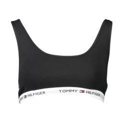 T-Shirts & Toppe^Tommy Hilfiger Cotton Bralette Scoop Neck Sleeveless Sort
