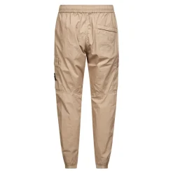 Bukser<Stone Island Cotton Canvas Cargo Trousers Beige