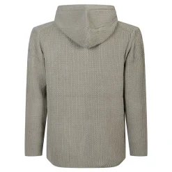 Trøjer<C.P. Company Cotton Chenille Hooded Sweater Grøn