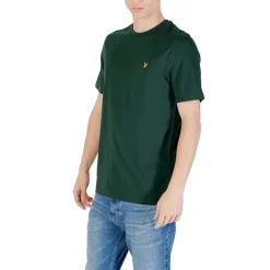 T-Shirts^Lyle & Scott Cotton Crew Neck T-Shirt Grøn