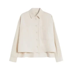 Bluser & Skjorter^Weekend Max Mara Cotton Drill Shirt Beige