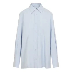 Bluser & Skjorter<Carven Cotton Poplin Shirt Blå