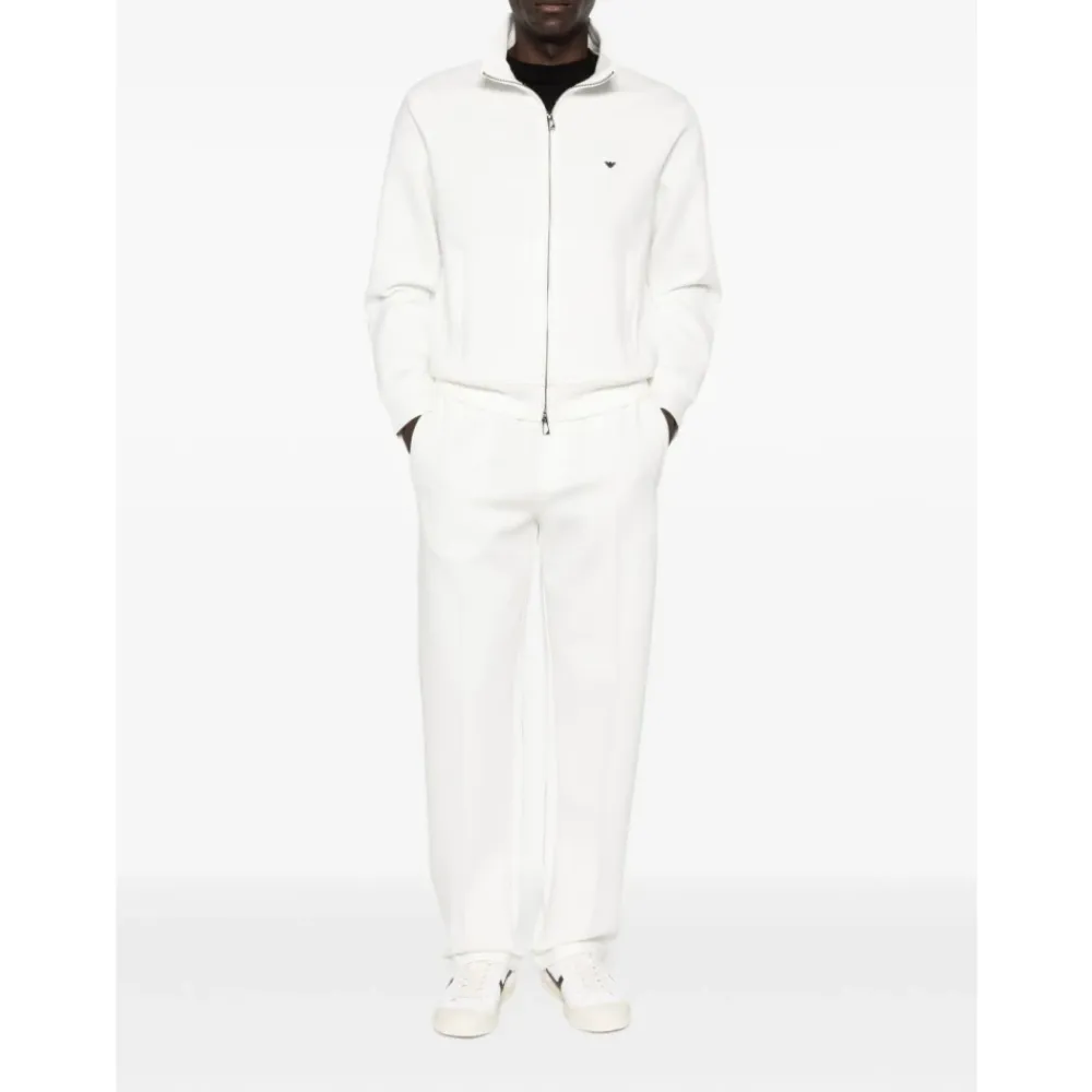 Bukser^Emporio Armani Cotton Sweatpants Hvid