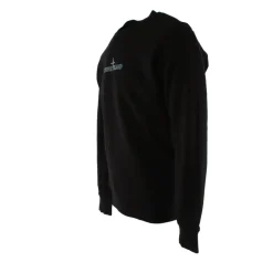 Trøjer|Sweatshirts^Stone Island Cotton Sweatshirt Sort