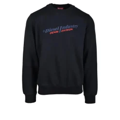 Sweatshirts<Diesel Cotton Sweatshirt - Model: Felpa Sort