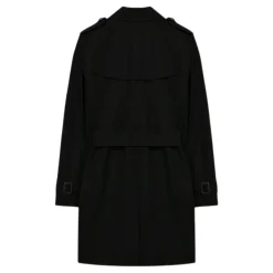 Jakker^Burberry Cotton Trench Coat Sort