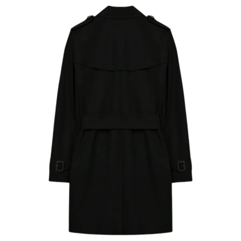 Jakker^Burberry Cotton Trench Coat Sort