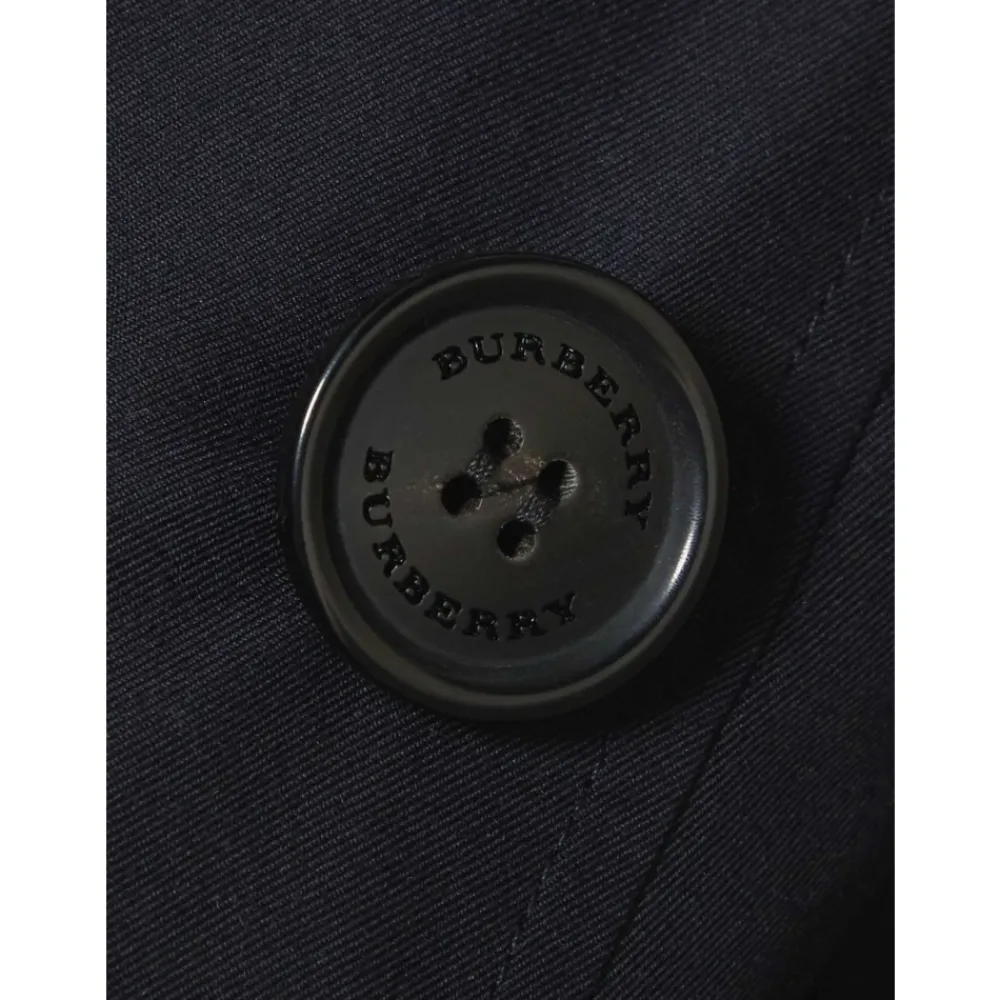 Jakker^Burberry Cotton Trench Coat Sort