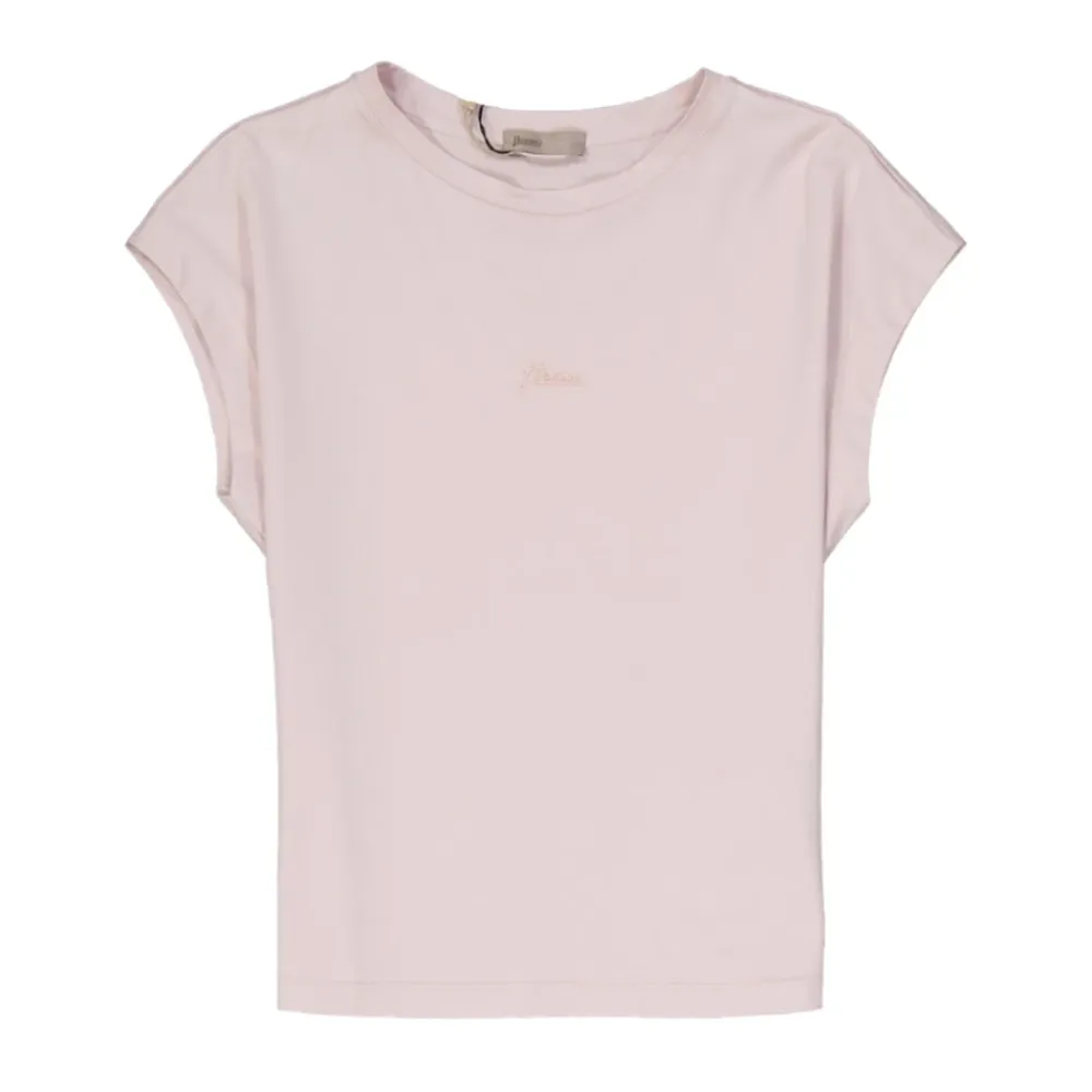 T-Shirts<Herno Cotton T-shirt Pink