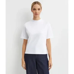 T-Shirts<Theory Cotton T-Shirt Hvid